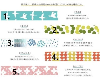 Exemple - Motif japonais washi masquant la bande par Seitousha