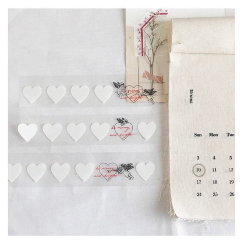 StrawberryMushmallowDuckRabbitHeartValentineAngelSummer PETwashi masking tape by PAPA Apple for Journal Card Deco Whole Roll