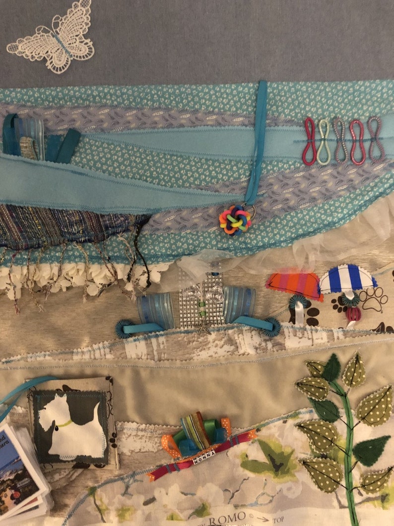 Custom made Fidget blanket for adults who have Alzheimers / Etsy