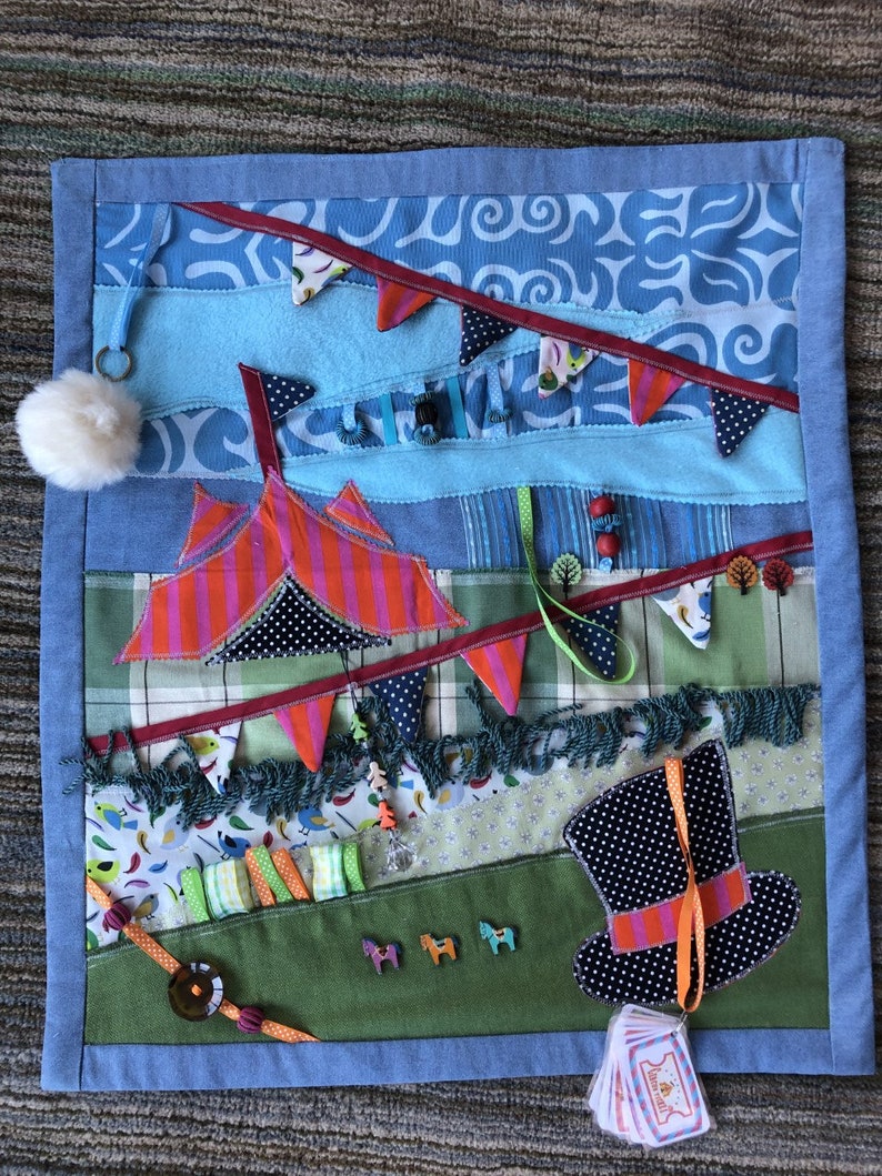 Custom made Fidget blanket for adults who have Alzheimers / Etsy