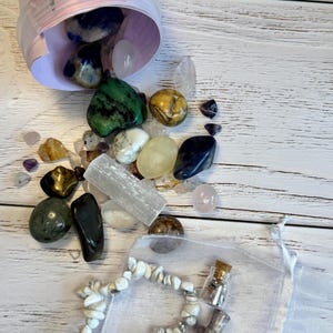 Maravillosa olla de cristal mágica y misteriosa