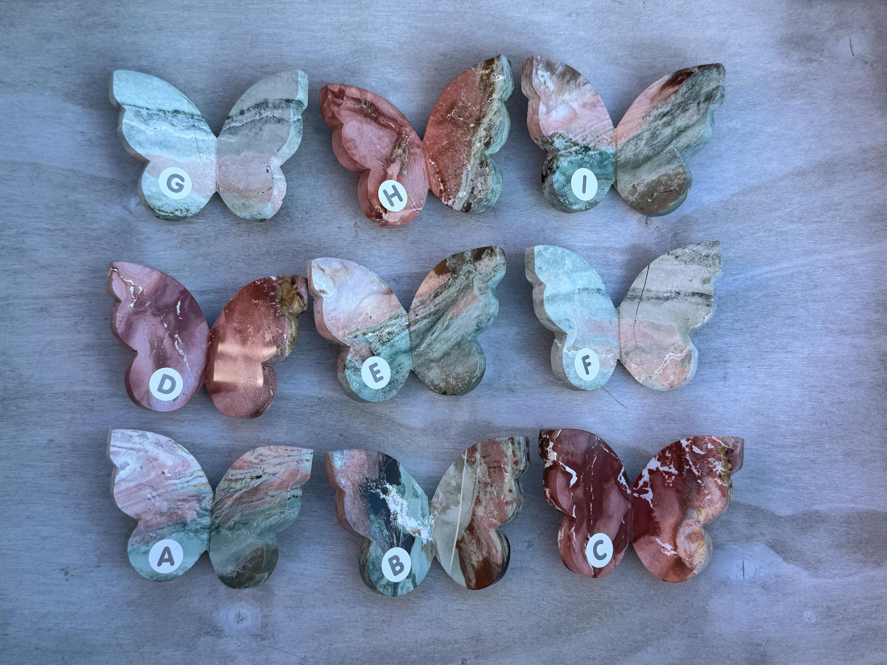 hhkk様　レア　高品質　ユニコーンジャスパー　ハート　握り石 Jasper unicorn - Etsy 日本