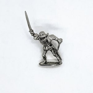 Knight pin badge