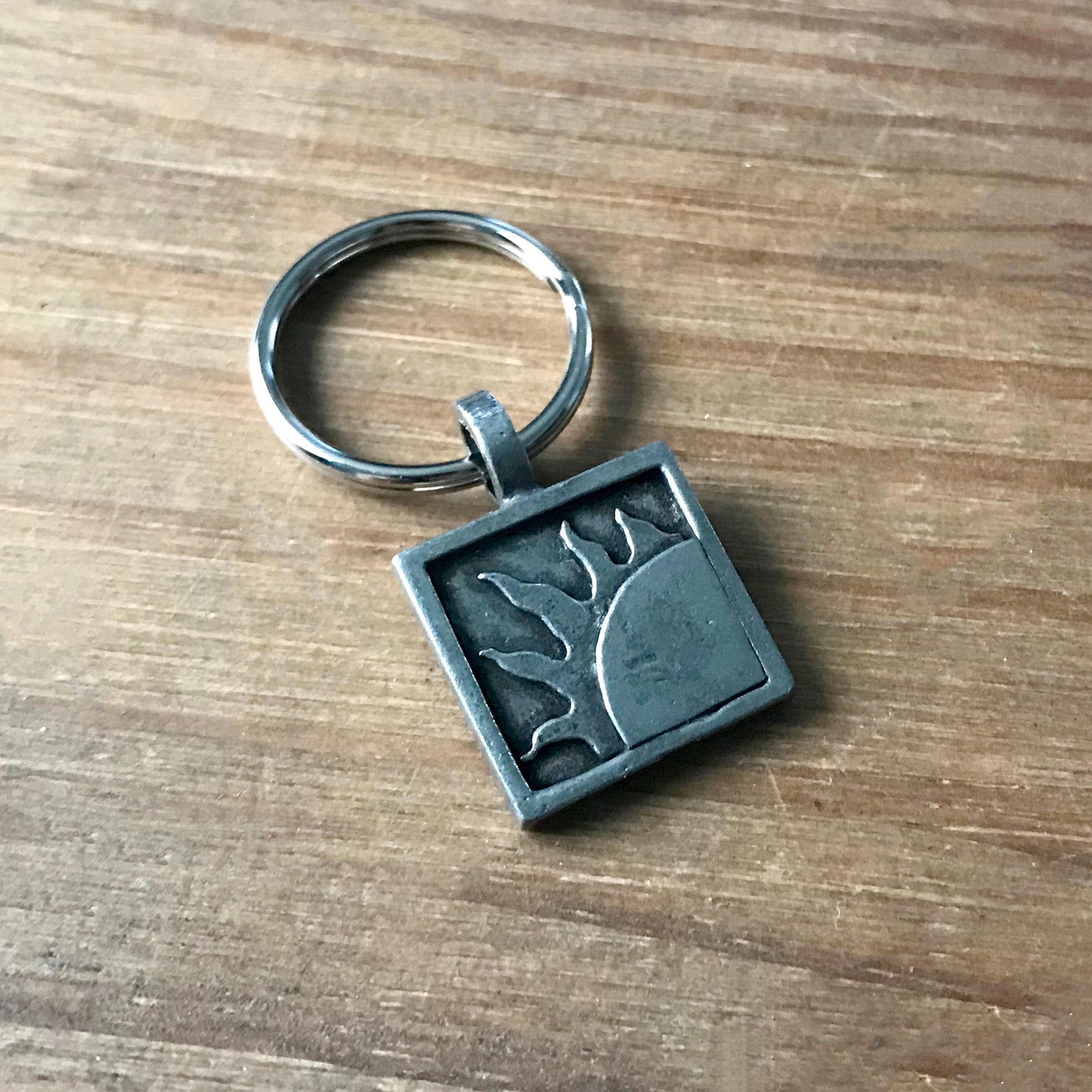 Solar Eclipse Keyring Etsy