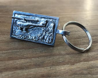 Helicopter keychain