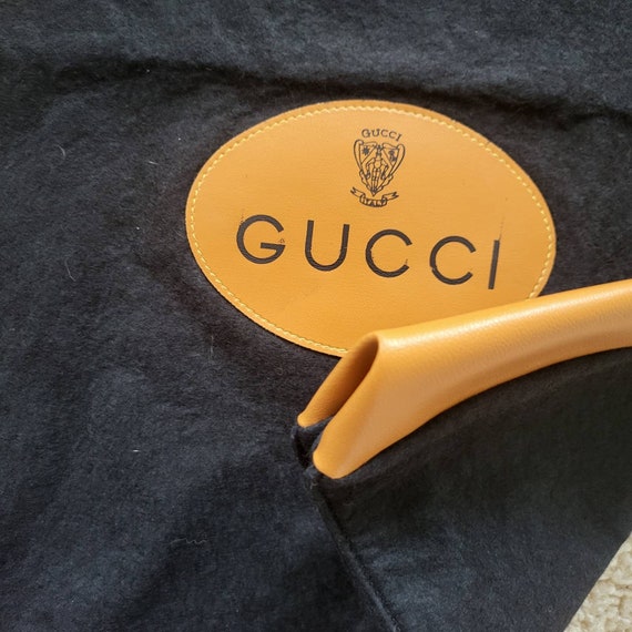 Unisex Vintage Gucci Shopper Tote Shoe Bag - image 4