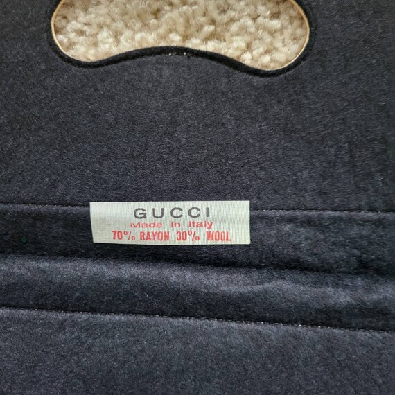 Unisex Vintage Gucci Shopper Tote Shoe Bag - image 7