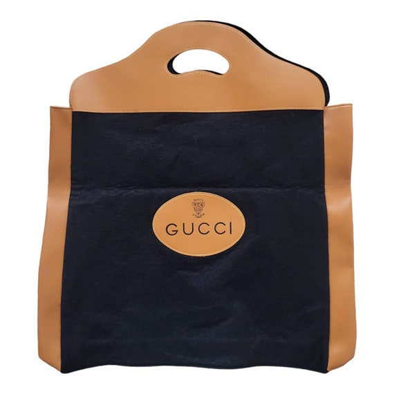 Unisex Vintage Gucci Shopper Tote Shoe Bag - image 1