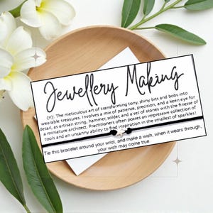 Jewellery Making Definition, Wish Bracelet, Wish String, Someone Special, Friendship Bracelet, Charm Bracelet, Thank You, Appreciation Gift