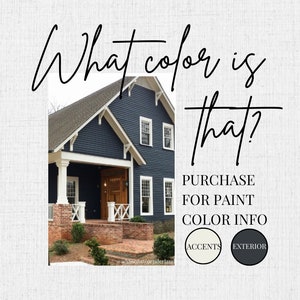Color de pintura exterior para casa / Color de pintura exterior de la casa Artesano histórico / Color de pintura exterior azul / Ideas exteriores de House Flipper
