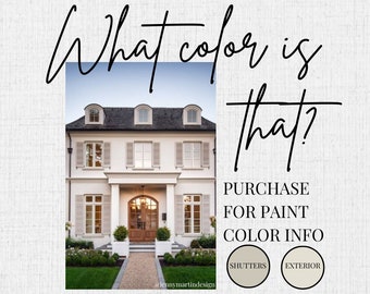 House Exterior Paint Color Inspo Moodboard