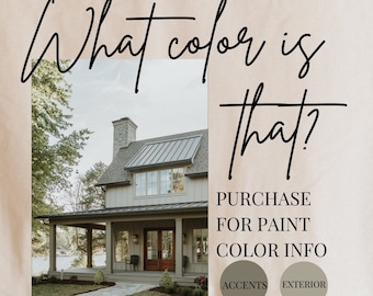 House Exterior Paint Color Inspo Moodboard