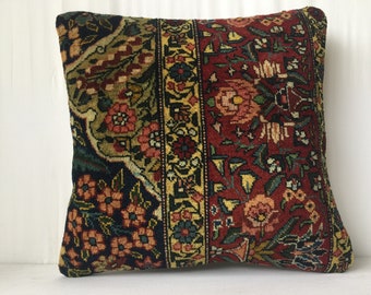 50x50 cm 20x20 inch,Rug Pillows,Kilim Pillow,Carpet Pillow,Moroccon Pillow,Decorative Pillow,Handmade Pillow,Oriental Pillow,Accent Pillows,