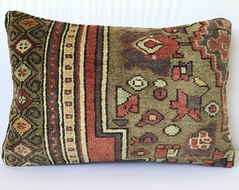60x40 cm 24x16 inch,Kilim Pillow,Rug Pillow,Carpet Pillow,Moroccon Pillow,Accent Pillow,Handmade Pillow,Bench Pillow,Rug Cushion,Rug Pillows