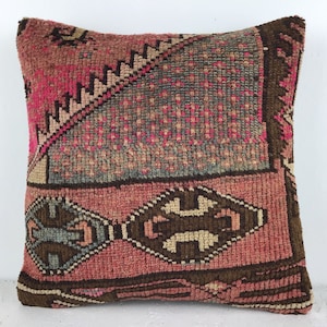 40x40 cm 16x16 inches,Kilim Pillow,Antique Pillow,Carpet Pillow,Moroccon Pillow,Decorative Pillow,Throw Pillow,Bench Pillows,Rug Pillows,Rug