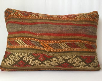 60x40 cm 24x16 inch,Kilim Pillow Case,Kilim Pillow,Carpet Pillow,Moroccon Pillow,Decorative Pillow,Ethnic Pillow,Antique Pillows,Rug Pillows