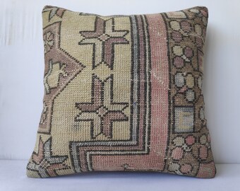 50x50 cm 20x20 inch,Oriental Pillow,Kilim Pillow,Carpet Pillow,Moroccon Pillow,Decorative Pillow,Ethnic Pillow,Antique Pillows,Rug Pillows