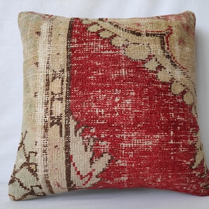 45x45 cm 18x18 inches,Kilim Pillow,Antique Pillow,Carpet Pillow,Moroccon Pillow,Decorative Pillow,Throw Pillow,Bench Pillows,Rug Pillows,Rug
