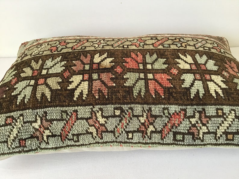 60x40 cm 24x16 inch,Kilim Pillow,Rug Pillow,Carpet Pillow,Moroccon Pillow,Accent Pillow,Handmade Pillow,Bench Pillow,Sofa Pillow,Rug Pillows