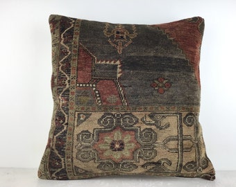 throw pillows made from rugs