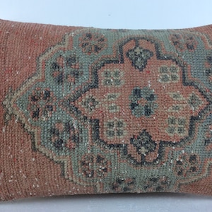 60x40cm, Kelim Kissen, Teppichkissen, marokkanisches Kissen, Akzentkissen, Handgefertigtes Kissen, Bankkissen