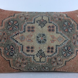 60x40cm, Kelim Kissen, Teppichkissen, marokkanisches Kissen, Akzentkissen, Handgefertigtes Kissen, Bankkissen