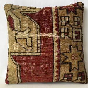 45x45 cm 18x18 inches,Kilim Pillow,Antique Pillow,Carpet Pillow,Moroccon Pillow,Decorative Pillow,Throw Pillow,Bench Pillows,Rug Pillows,Rug
