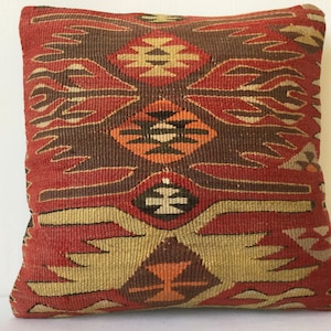 60x40 cm 24x16 inch,Kilim Pillow,Rug Pillow,Carpet Pillow,Moroccon Pillow,Accent Pillow,Handmade Pillow,Bench Pillow,Sofa Pillow,Rug Pillows