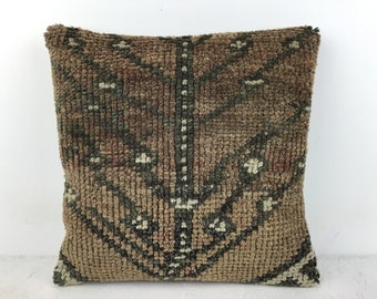 40x40 cm 16x16 inches,Kilim Pillow,Antique Pillow,Carpet Pillow,Moroccon Pillow,Decorative Pillow,Throw Pillow,Bench Pillows,Rug Pillows,Rug
