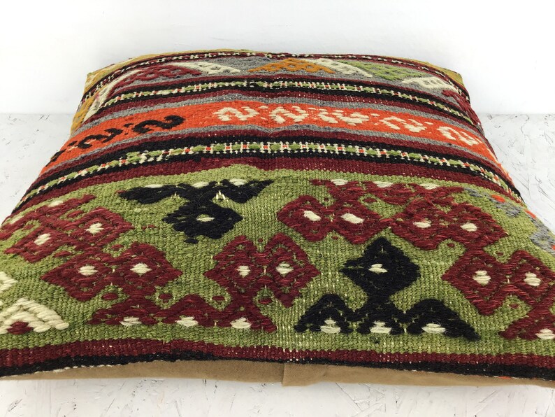 40x40 cm 16x16 inch,Kilim Pillow Case,Kilim Pillow,Carpet Pillow,Moroccon Pillow,Decorative Pillow,Ethnic Pillow,Antique Pillows,Rug Pillows