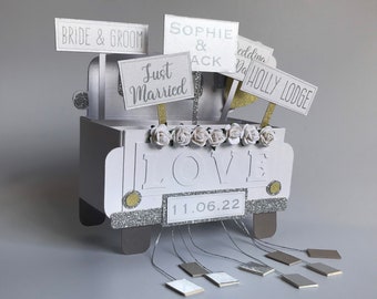 Details about   Handmade 3D Pop Up Congratulations on Your Wedding Day Card 