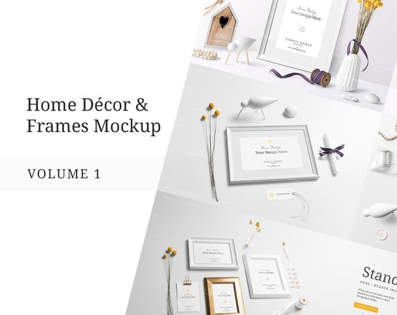 Download Free Home Decor And Frames Mockup Vol 1 Poster Frame New Best Free T Shirt Mockups Templates PSD Mockup Template