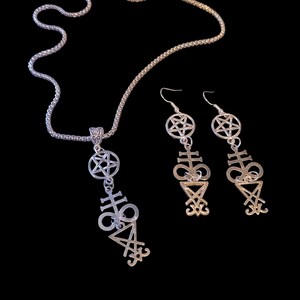 Goth Gothic Witchy killstar witch witchcraft Occult Satanic satanic temple  &quot;Satanic Trinity Gift Set&quot;