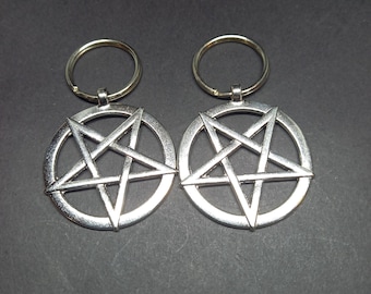 Goth gothic witchy Witch occult witchcraft satanic goat of mendes " Inverted Pentargram Boot,Bag Charm or Keyring"