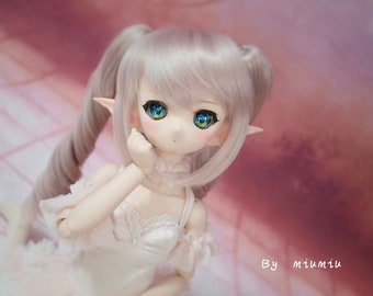 Dollfiedream Elf Doll Ear 3.0 - 1 paar Elfear - Voor DDs MDD SD 1/3 1/4 1/6 Tinyfox BJD Doll DDH01 Bjddoll Smartdoll