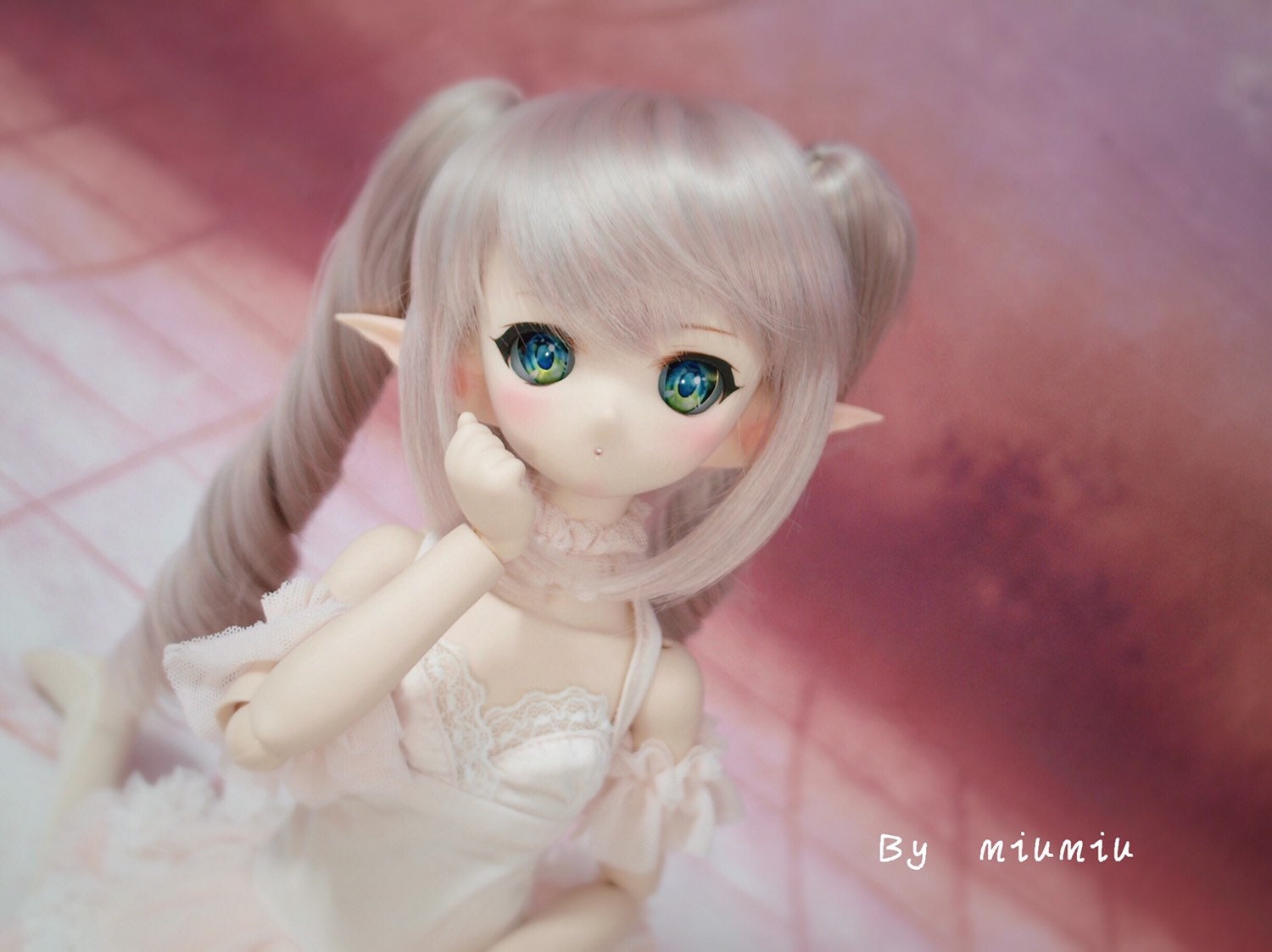 Dollfiedream Elf Doll Ear 3.0 - 1 pair Elfear - For DDs MDD SD 1/3 1/4 1/6 Tinyfox BJD Doll DDH01 Bjddoll Smartdoll