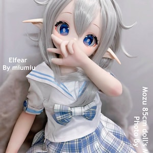 Mozu 85cm Doll  Elf Doll Ear 1.1 - one pair Elfear - For Mozudoll sd 1/2 BJD Bjddoll