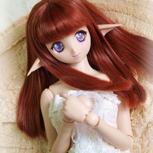Dollfiedream Elf Doll Ear 1.0 - 1 pair Elfear - For DDdy DDs MDD SD 1/3 1/4 1/6 Tinyfox BJD Doll Bjddoll Smartdoll