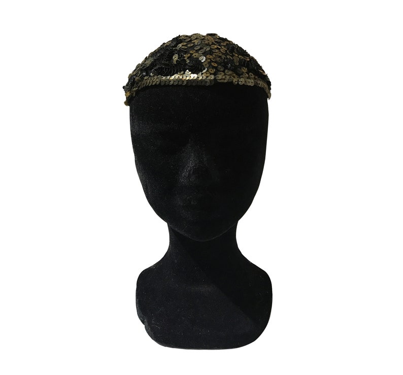 SOLD 1920s Sequinned Hat