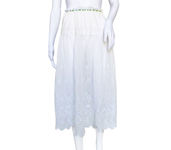 Edwardian Cotton Lawn Skirt