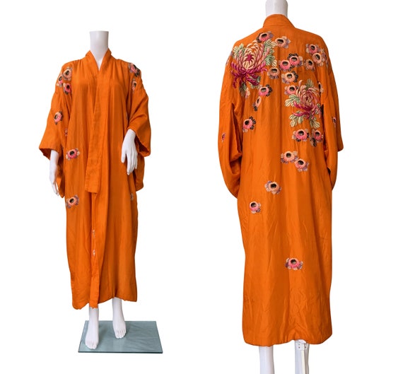 1930s Embroidered Kimono