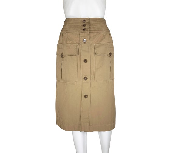 1970s Yves Saint Laurent Rive Gauche Skirt