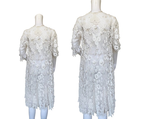 Edwardian Irish Crochet Coat