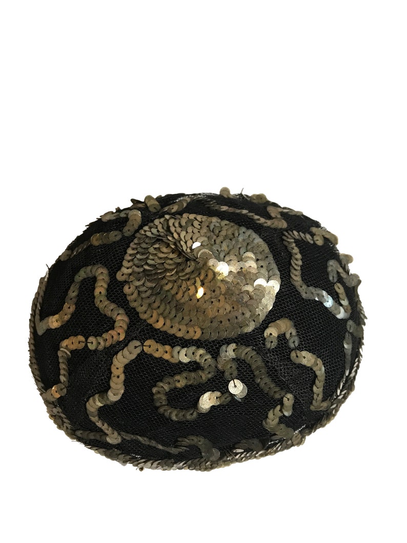 SOLD 1920s Sequinned Hat