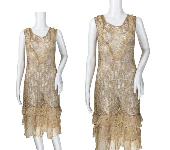 1920s Lace Dress