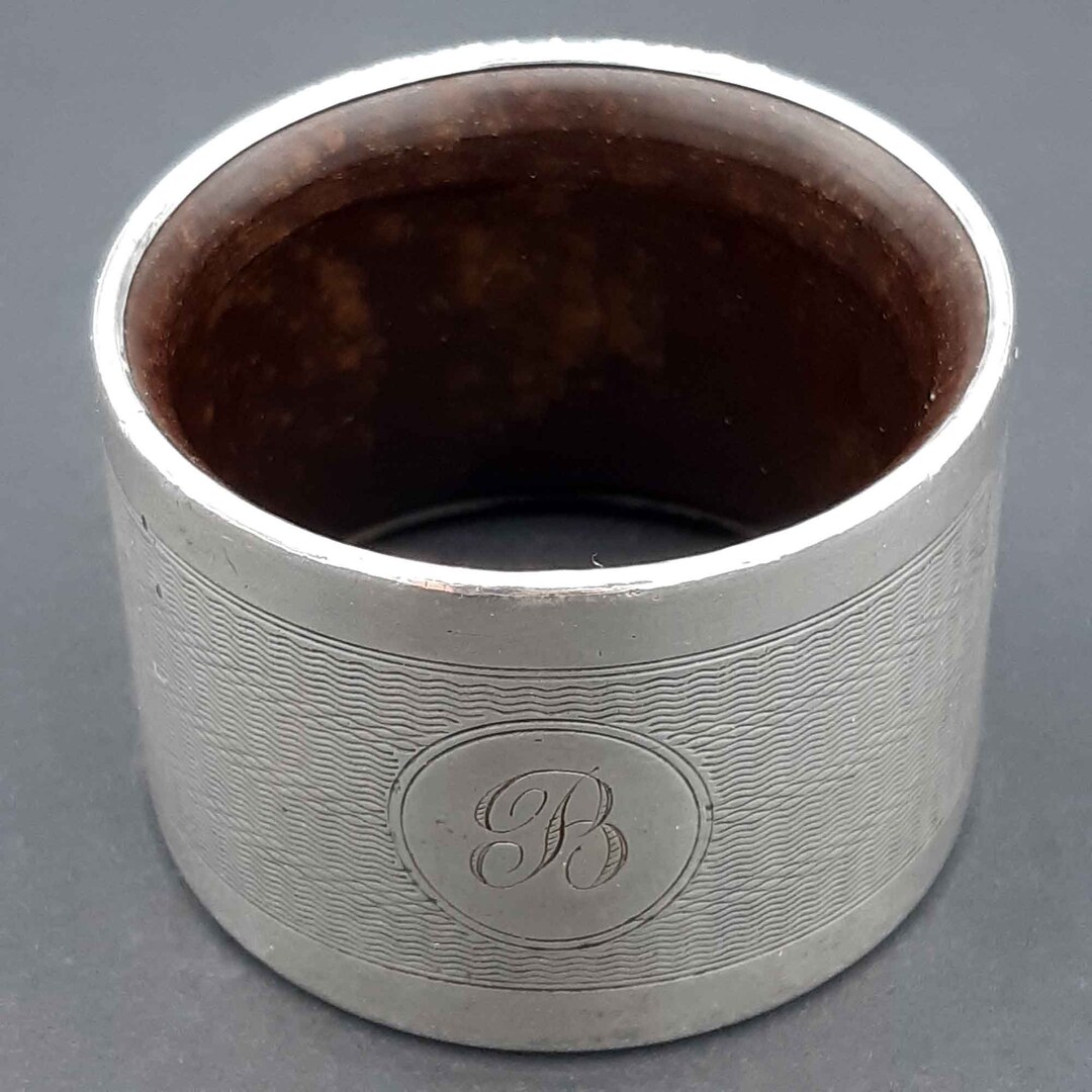 Patent Silver-cased Composition Napkin Ring - Etsy UK