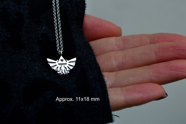 Zelda Necklace Legend of Zelda Triforce Men Jewelry Gamer Etsy