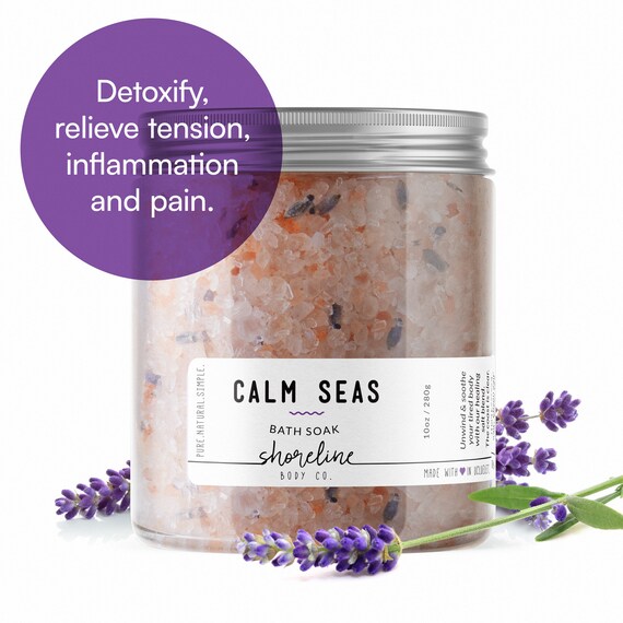 All Natural Detox Bath Soak Detox Detox Himalayan Salt Etsy