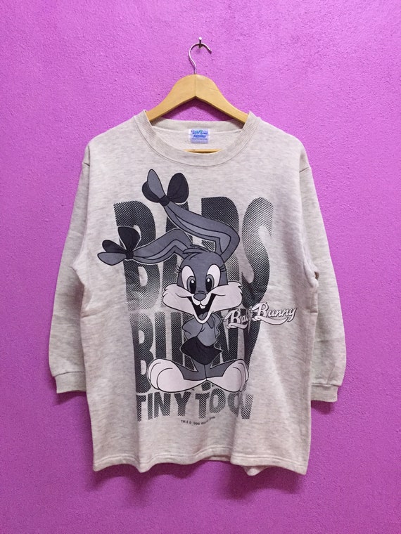 Bugs Bunny Tiny Toon Adventures Sweatshirts Size L