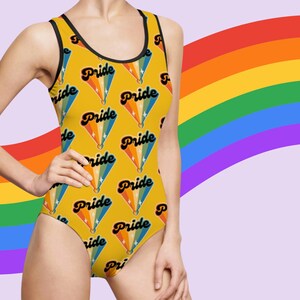 Pride Rainbow Women&#39;s One-Piece Swimsuit